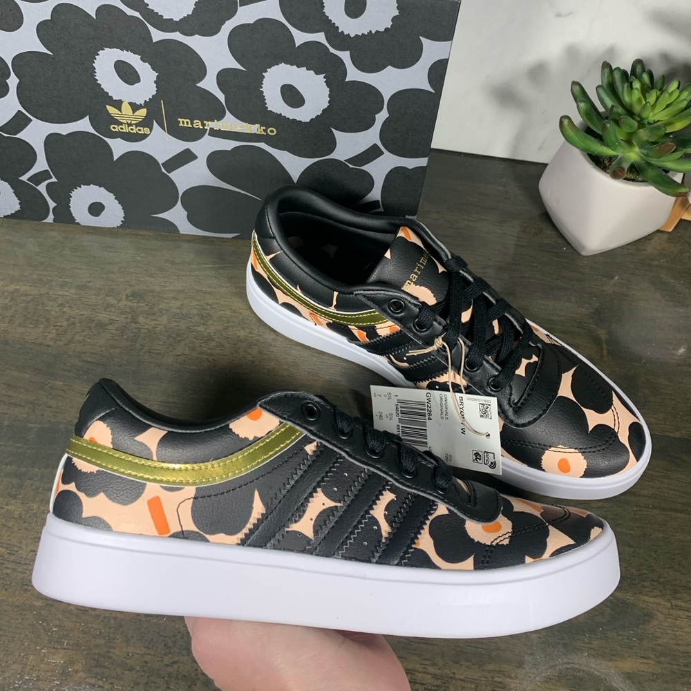 adidas x Marimekko Bryony Black Floral - Picture 10 of 11